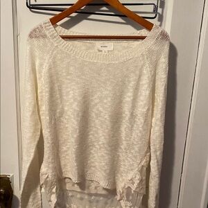 Minkpink Women's Cream Sweater